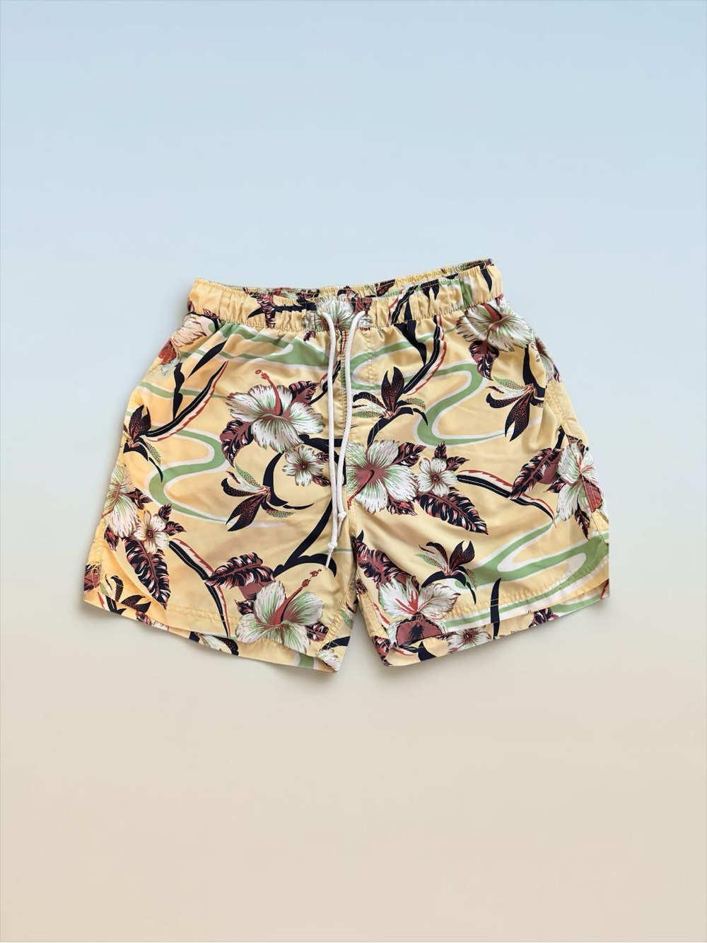 Urban Outfitters Floral Swim Trunks Men’s Large Tropical Beach Shorts